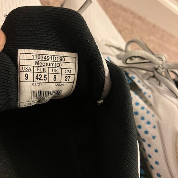 Brooks Adrenaline GTS 21 Running Shoes Mens White Blue Black - Picture 6 of 6